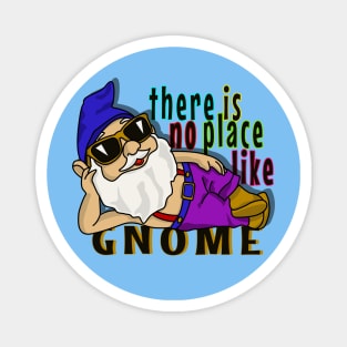 Disco Gnome: There's No Place Like Gnome Magnet